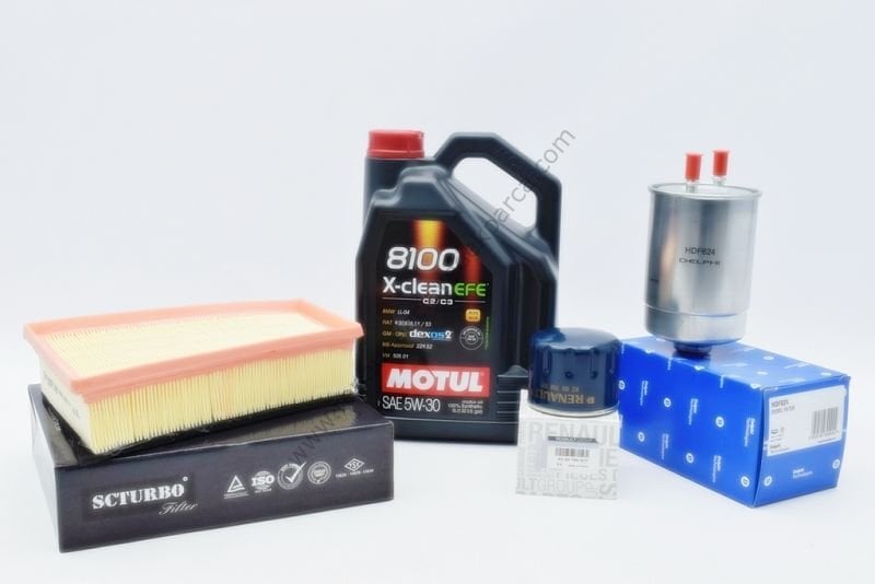 Renault Fluence Bakım Seti