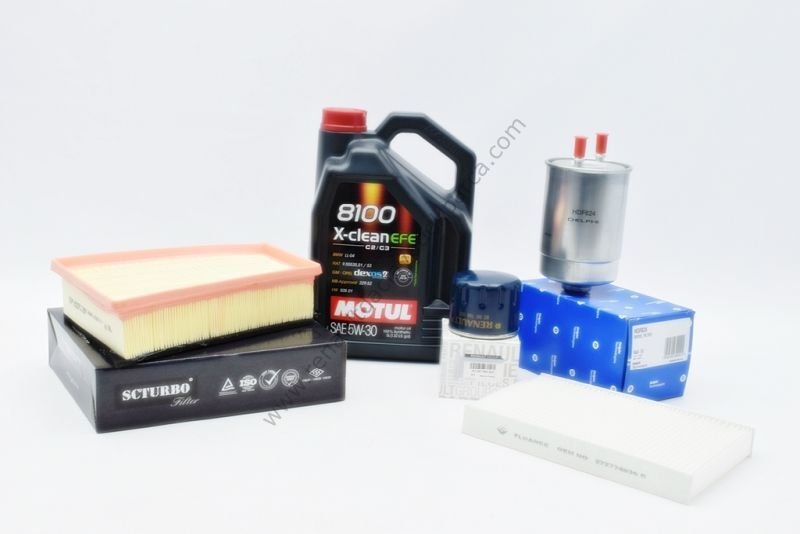 Renault Fluence Bakım Seti