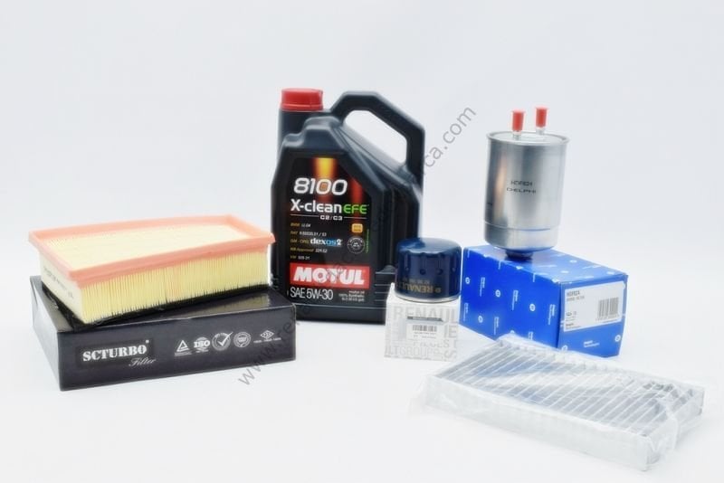 Renault Fluence Bakım Seti