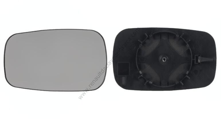 Megane 2 Clio 3 Dış Dikiz Ayna Camı