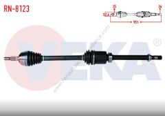 Veka Marka Sağ Aks Dacia Duster 391003840R