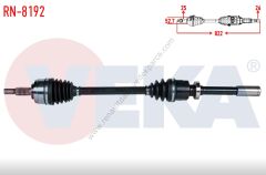Renault Megane 3 Fluence Sağ Ön Aks Otomatik