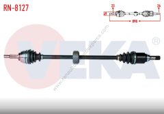 391004571R Sağ Ön Aks Sandero Stepway