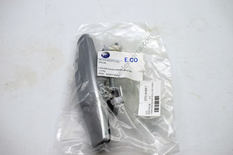 Sağ Dış Kapı Kolu Dacia Logan Symbol gri