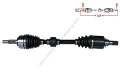 Renault Megane 4 Sol Ön Aks Otomatik Vites-391018406R