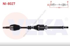 Nissan Qashqai Sağ Ön Aks Komple J11