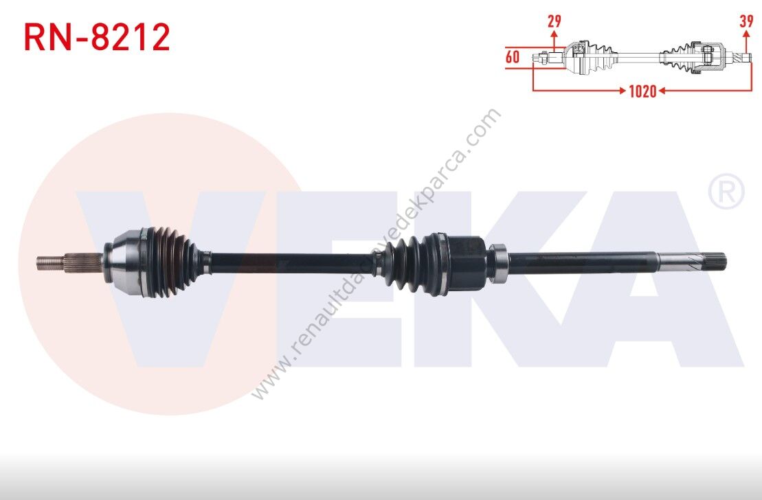 Renault Trafic 3 Sağ Ön Aks Komple