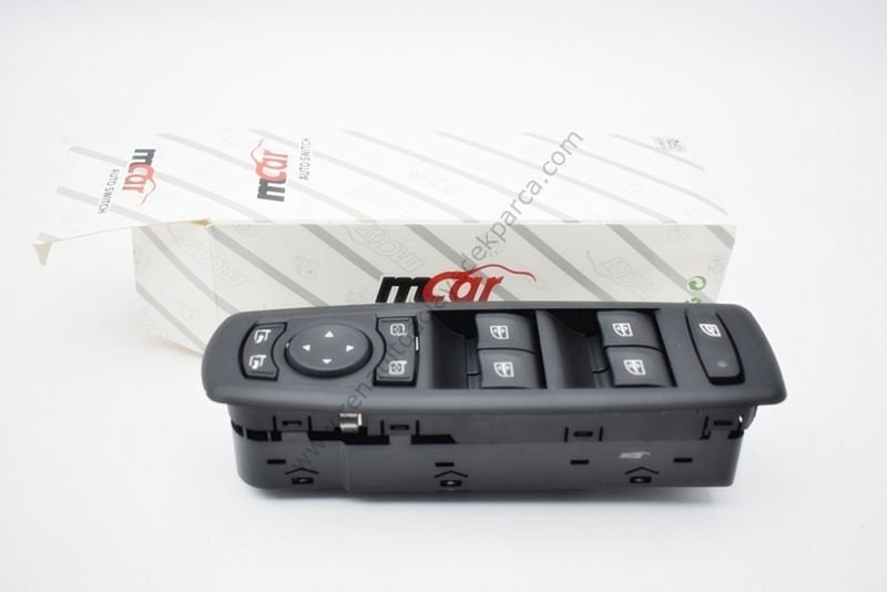 Renault Fluence Megane 3 Cam Düğmesi Sol Ön Komple