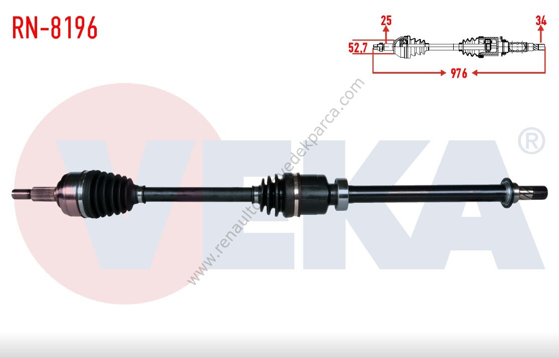 Renault Captur Sağ Ön Aks Komple