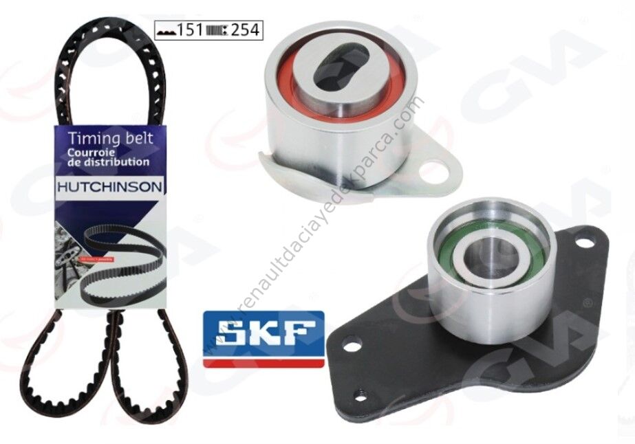 7701471866 Triger Eksantrik Kayış Seti Kangoo 1,9 Dizel