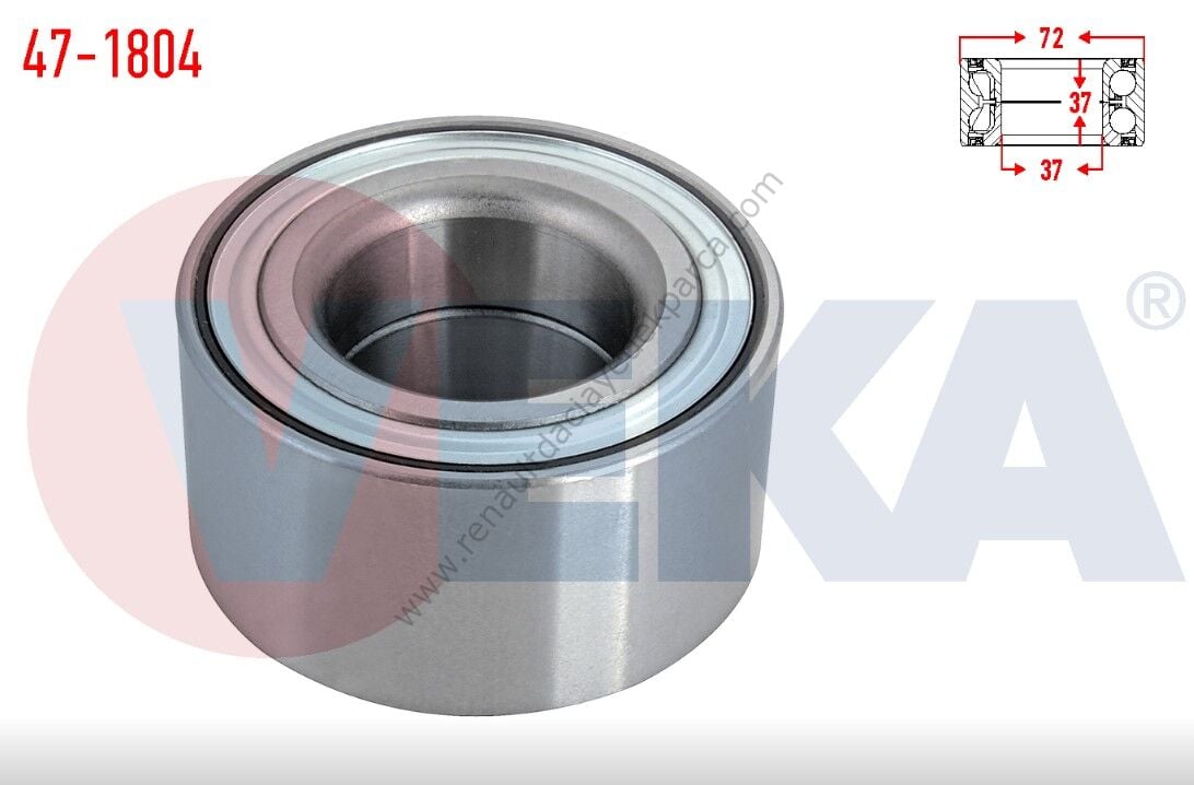 Ön Teker Bilyası Clio Kangoo Renault 19