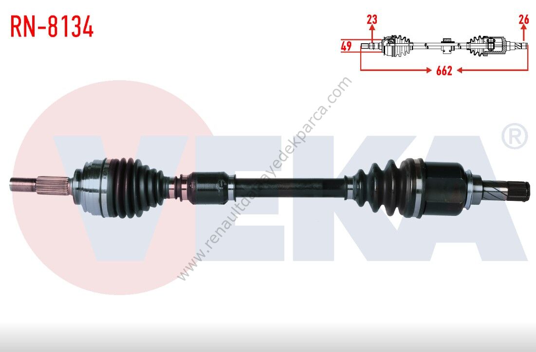 Renault Clio 4 Sol Ön Aks Komple 1.5 Dizel