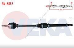 Renault Fluence Megane 3 Sağ Ön Aks