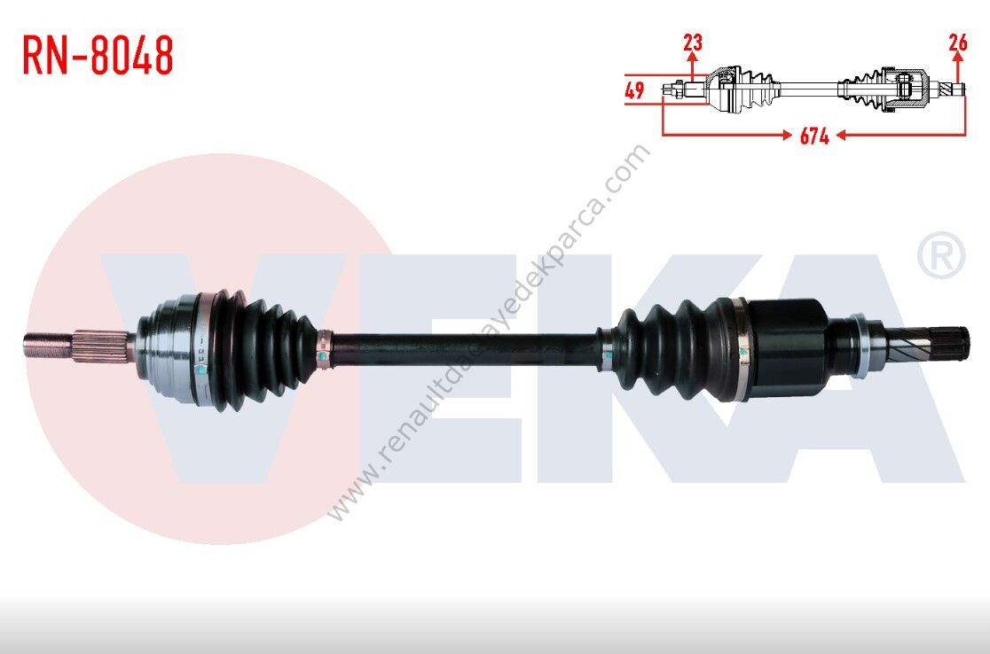 Renault Megane 2 Ön Aks Sol-391010737R