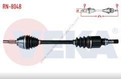 Renault Megane 2 Ön Aks Sol-391010737R
