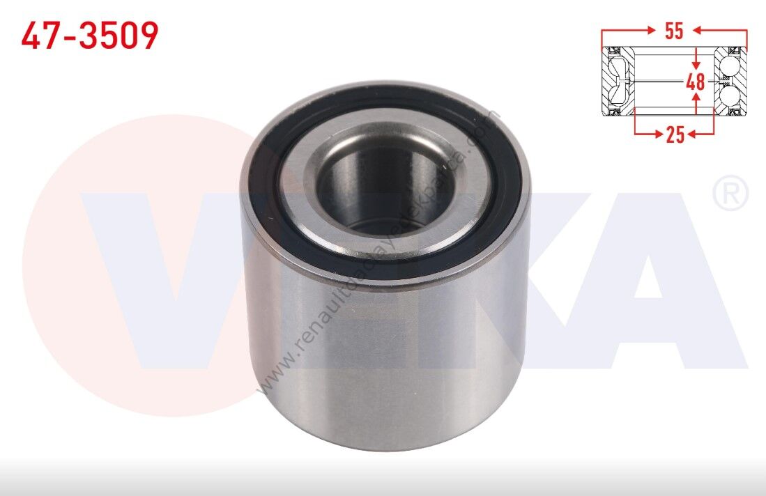 Fluence Megane 3 Arka Disk Bilyası 7701208059