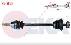 Ön Aks Sol Renault 9-7701349359