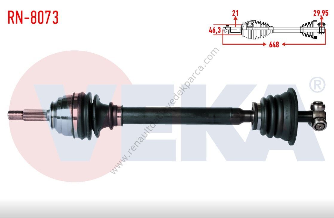 Renault 21 Sol Ön Aks Optima Manager