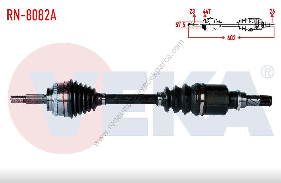 Renault Clio Symbol Thalia Sol Ön Aks Komple