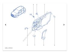 Yakıt Deposu Kapağı (Dış Depo Kapak ) Yayı Dacia Sandero Duster Dokker