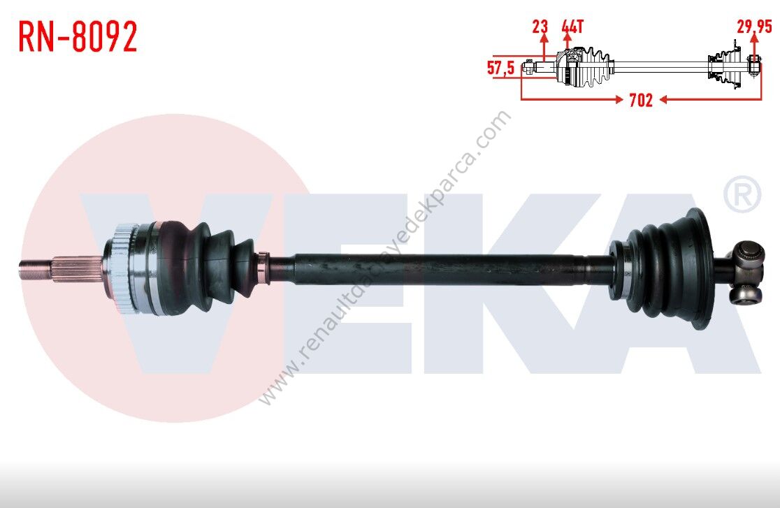 Renault Laguna Sol Ön Aks Komple 16V Dizel