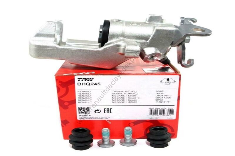 Arka Kaliper Fren Merkezi Renault Megane 2 Fluence Sol