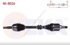 Nissan Qashqai Sol Ön Aks J11 2013-