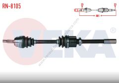 Renault Laguna Sağ Aks Volvo N7q Motor