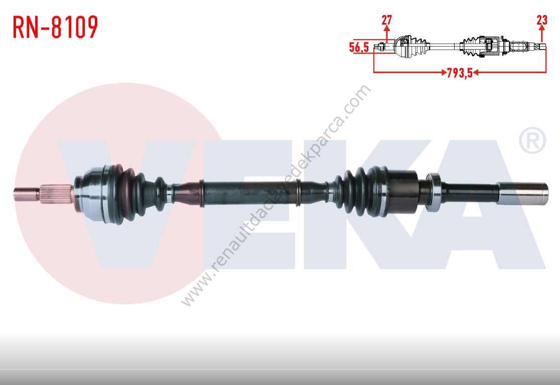 Renault Laguna 2 Ön Aks Komple Sağ 8200107530